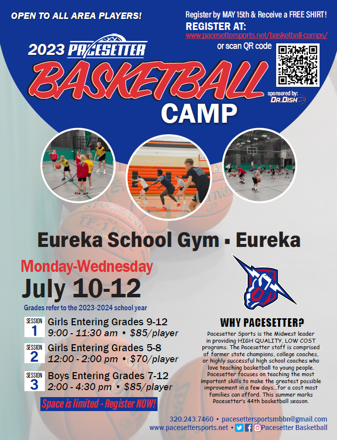 North Central to Host Pacesetter Basketball Camp in Eureka Eureka
